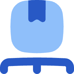 Shipping Pallet Package Icon from Flex Flat Set