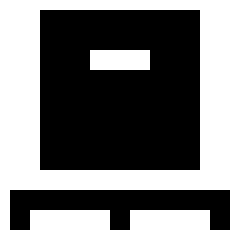 Shipping Pallet Package Icon from Sharp Solid Set