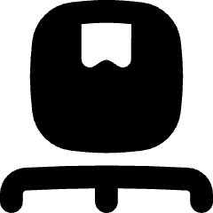 Shipping Pallet Package Icon from Flex Solid Set