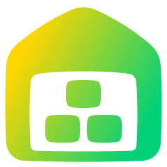 Warehouse 1 Icon from Plump Gradient Set