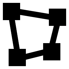 Perspective Warp Transform Distort Icon from Sharp Solid Set