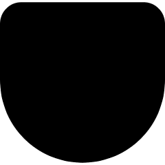 Warp Arc Lower Icon from Micro Solid Set