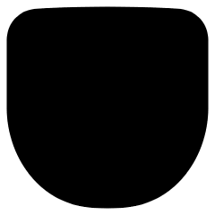 Warp Arc Lower Icon from Plump Solid Set