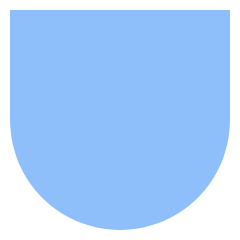 Warp Arc Lower Icon from Sharp Flat Set