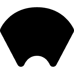 Warp Arc Icon from Micro Solid Set