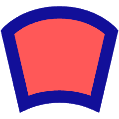 Warp Arc Icon from Sharp Pop Set