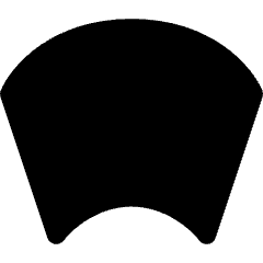 Warp Arc Icon from Core Solid Set