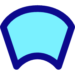 Warp Arc Icon from Core Pop Set