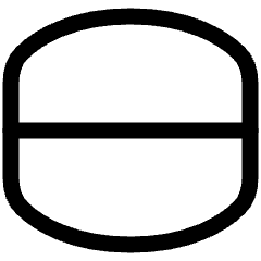 Warp Bulge Icon from Plump Line Set