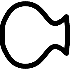 Warp Fish Icon from Flex Line Set