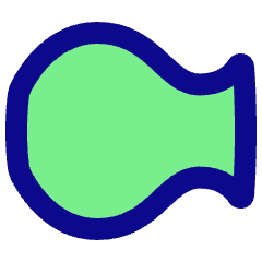 Warp Fish Icon from Plump Pop Set