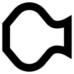 Warp Fish Icon from Sharp Remix Set