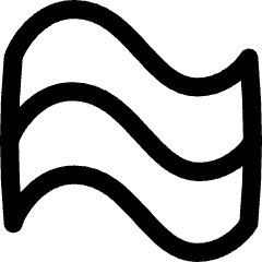 Warp Flag Icon from Flex Line Set