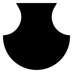 Warp Shell Lower Icon from Sharp Solid Set