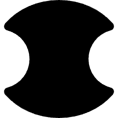 Warp Squeeze Icon from Core Solid Set
