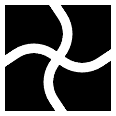 Warp Twist Icon from Sharp Solid Set