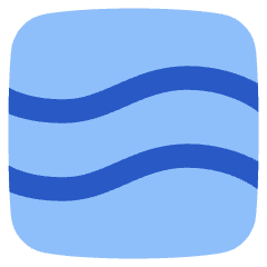 Warp Wave Icon from Plump Flat Set