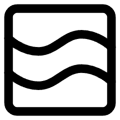 Warp Wave Icon from Core Line Set