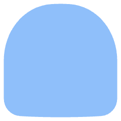 Wrap Arc Upper Icon from Plump Flat Set