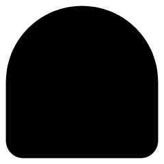 Wrap Arc Upper Icon from Core Solid Set