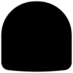 Wrap Arc Upper Icon from Flex Solid Set
