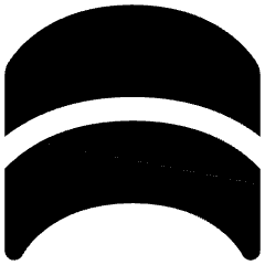 Wrap Arch Icon from Flex Solid Set