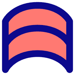 Wrap Arch Icon from Core Pop Set