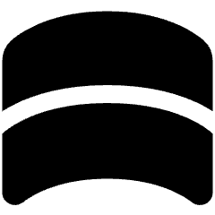 Wrap Arch Icon from Plump Solid Set