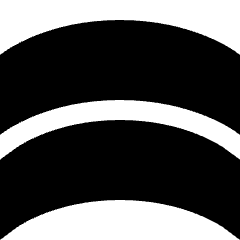Warp Arch Icon from Sharp Solid Set