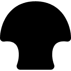 Wrap Shell Upper Icon from Micro Solid Set