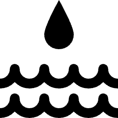 Water Protection Drop 1 Icon from Nova Solid Set