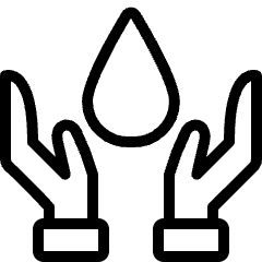 Water Protection Drop Hold Icon from Ultimate Light Set
