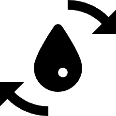 Water Protection Recycle 1 Icon from Nova Solid Set
