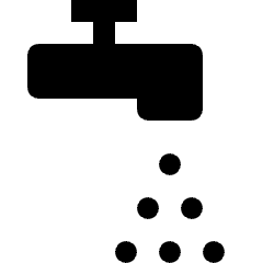 Water Protection Tap 1 Icon from Nova Solid Set