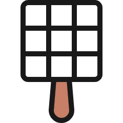 Kitchenware Draining Net Icon from Ultimate Colors Set