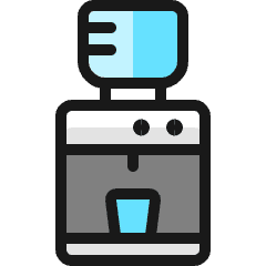 Water Container Icon from Ultimate Colors Set
