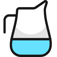 Water Pitcher Icon from Ultimate Colors Set