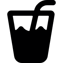 Water Straw Icon from Ultimate Bold Set