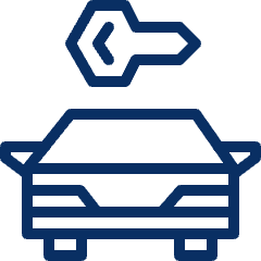 Car Key Icon from Cyber Line Set