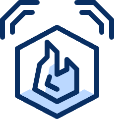 Fire Alarm Icon from Cyber Duotone Set