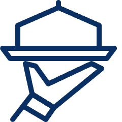 Food Service Icon from Cyber Line Set