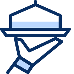 Food Service Icon from Cyber Duotone Set