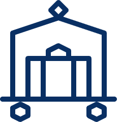 Luggage Carrier Icon from Cyber Line Set