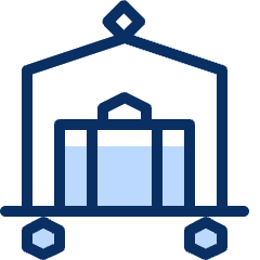 Luggage Carrier Icon from Cyber Duotone Set