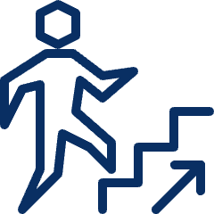 Staircase UP 1 Icon from Cyber Line Set