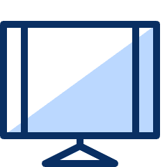 Television Icon from Cyber Duotone Set