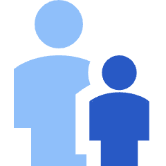 Adult Supervision Icon from Sharp Flat Set