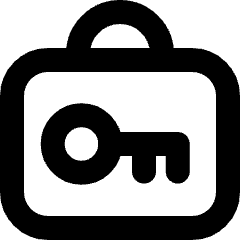 Baggage Lockers Icon from Micro Line Set