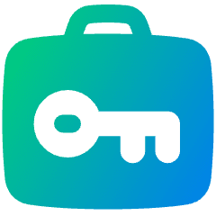 Baggage Lockers Icon from Plump Gradient Set