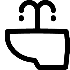 Bidet Icon from Flex Line Set